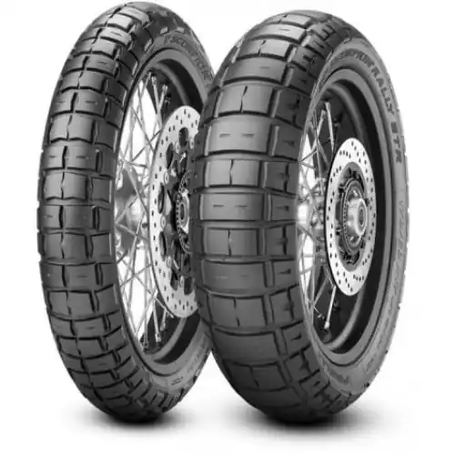 110/80R19 59V, Pirelli, SCORPION RALLY STR F TL Dobré pneu | Tovární cena