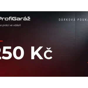 Dárková poukázka ve výši 250Kč | Novinka v sortimentu