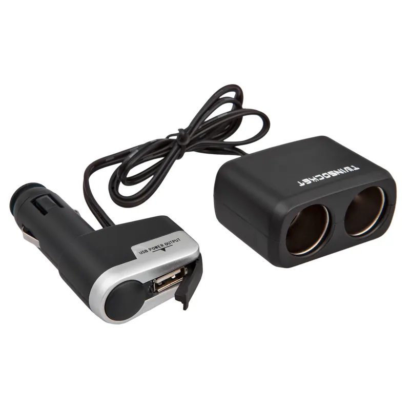 4CARS Rozdvojka zapalovače 12/24V S USB 94142 | Rychlá expedice