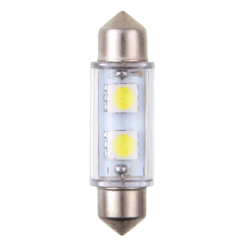 Akce | Autožárovka Festoon 12V C5W T11 x 39 mm 2 LED bílá