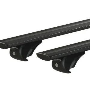 Zvýhodněná cena | Střešní nosiče NORDRIVE Silenzio Evos Rail černé "L" 128 cm na podélníky